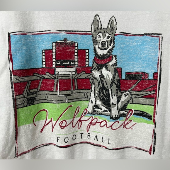 NC State Wolfpack Football Stadium T-Shirt - Picture 4 of 6